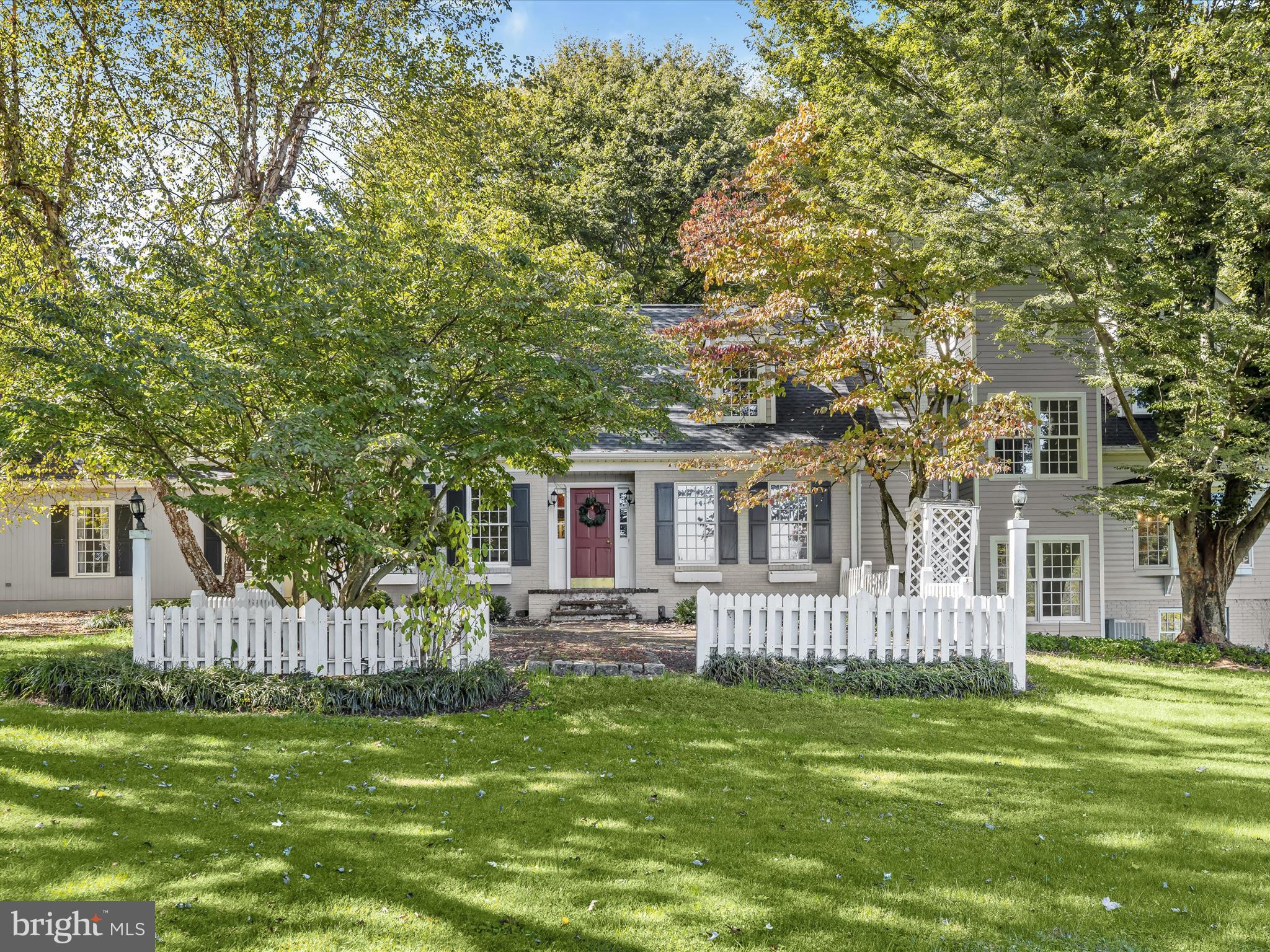 5708 Emory Road Upperco, MD 21155 - Photo 69 of 78 a front view of a house with a garden