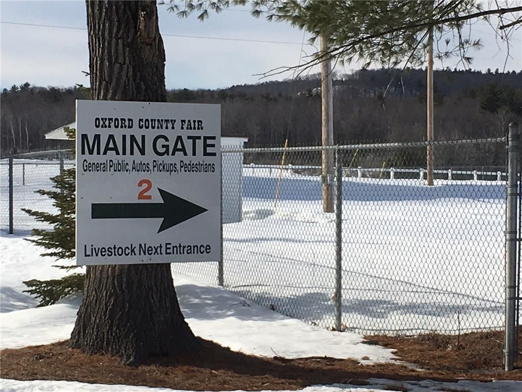 70 Pottle Road Oxford, ME 04270 - Photo 2 of 5 Entrance to fair grounds across the...