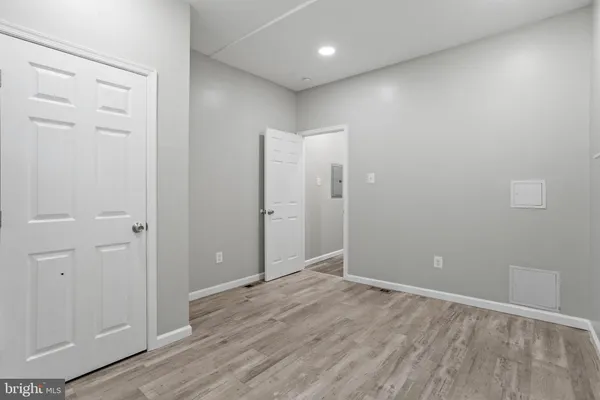 wooden floor in an empty room