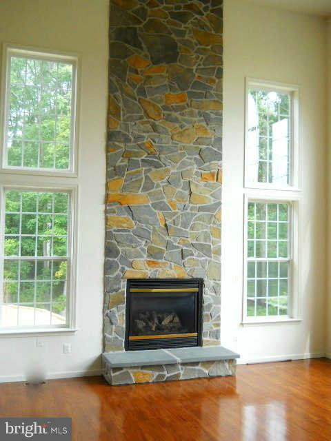 2375 Mountain Road Haymarket, VA 20169 - Photo 9 of 19 an empty room with a fireplace and windows