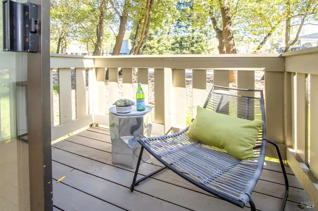 a living room with a couch and a table