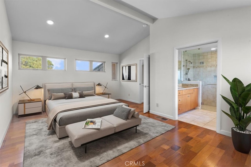 2377 Silver Ridge Avenue Los Angeles, CA 90039 - Photo 30 of 46 a living room with furniture and a potted plant