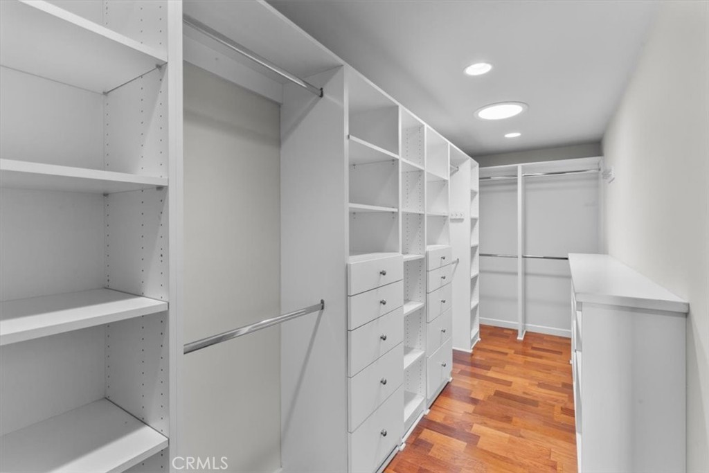 2377 Silver Ridge Avenue Los Angeles, CA 90039 - Photo 35 of 46 a view of walk in closet with empty racks