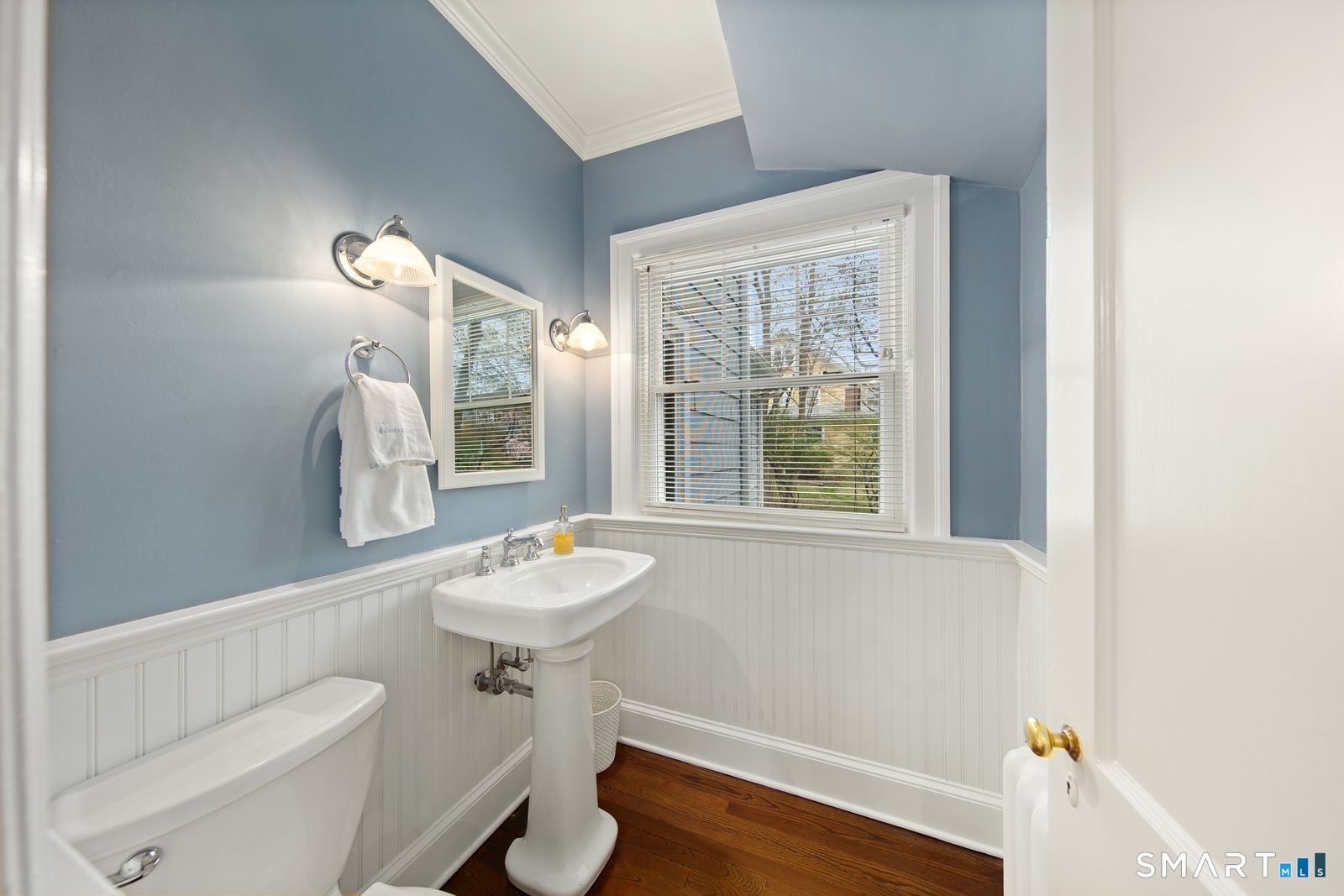 41 Chester Street Stamford, CT 06905 - Photo 18 of 40 a bathroom with a sink toilet and a mirror