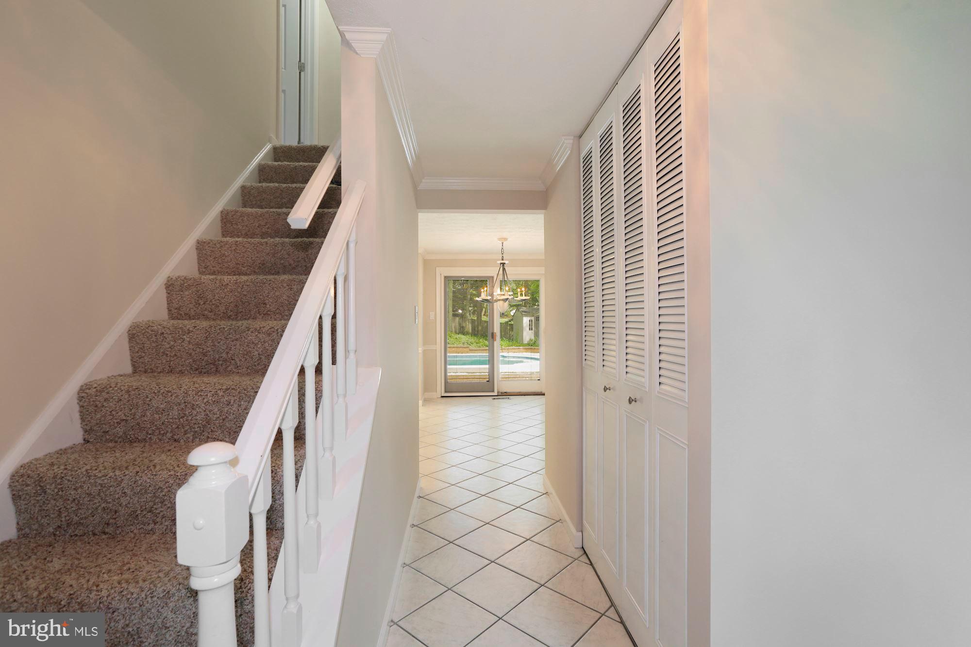 385 Yorkshire Lane Riva, MD 21140 - Photo 3 of 36 Entry Hall looks directly out to pool area.