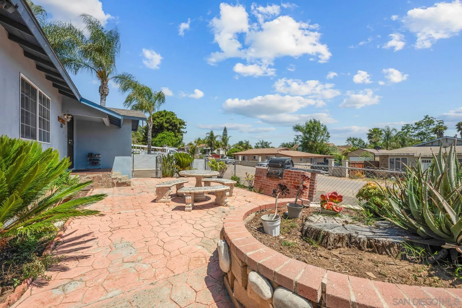 124 East View Street Fallbrook, CA 92028 - Photo 37 of 50 a view of a swimming pool with a patio