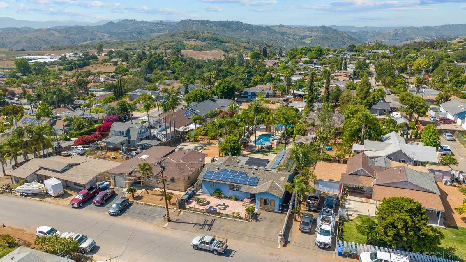 124 East View Street Fallbrook, CA 92028 - Photo 42 of 50 an aerial view of a city