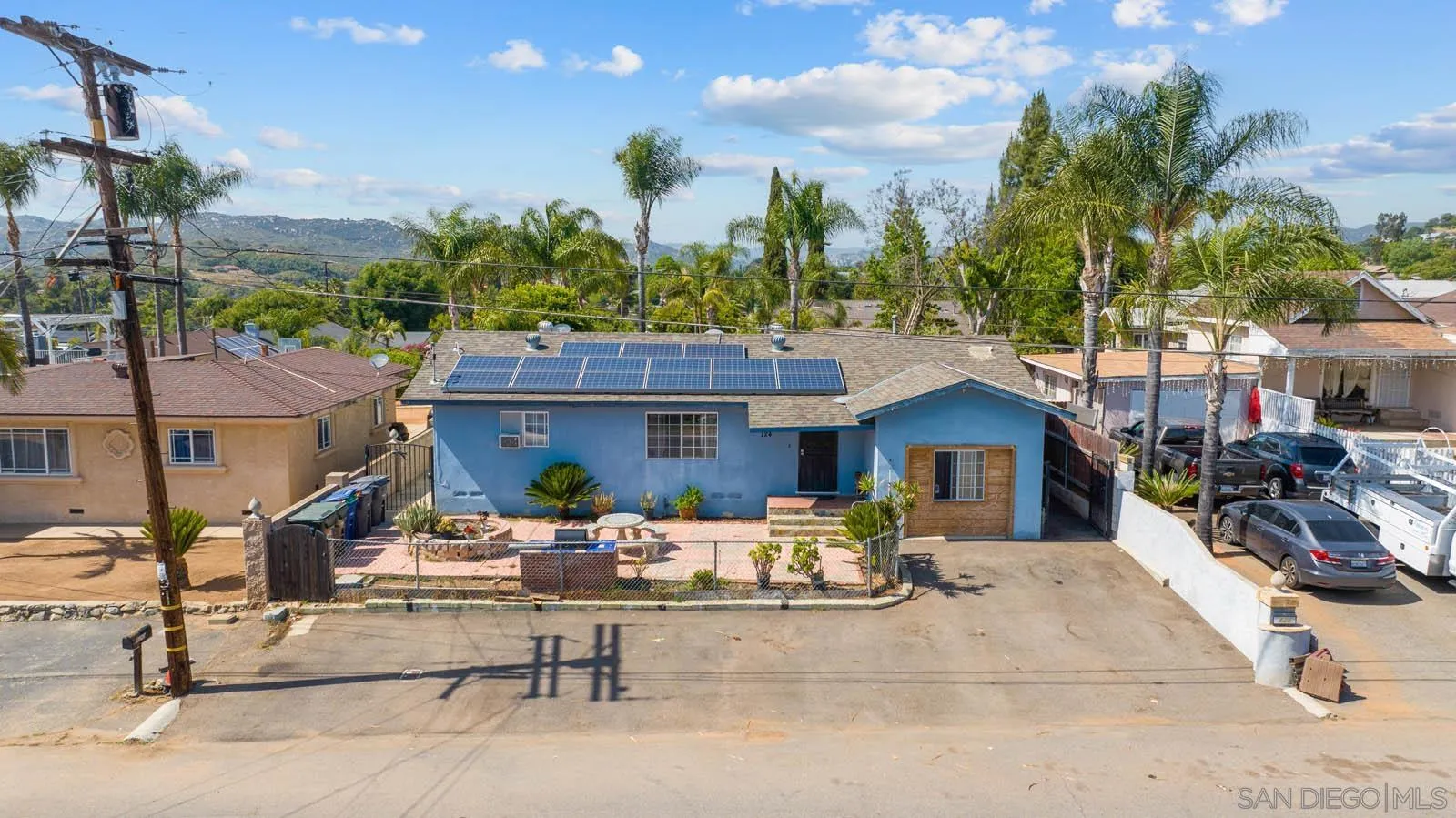 124 East View Street Fallbrook, CA 92028 - Photo 45 of 50 a view of a house with a patio