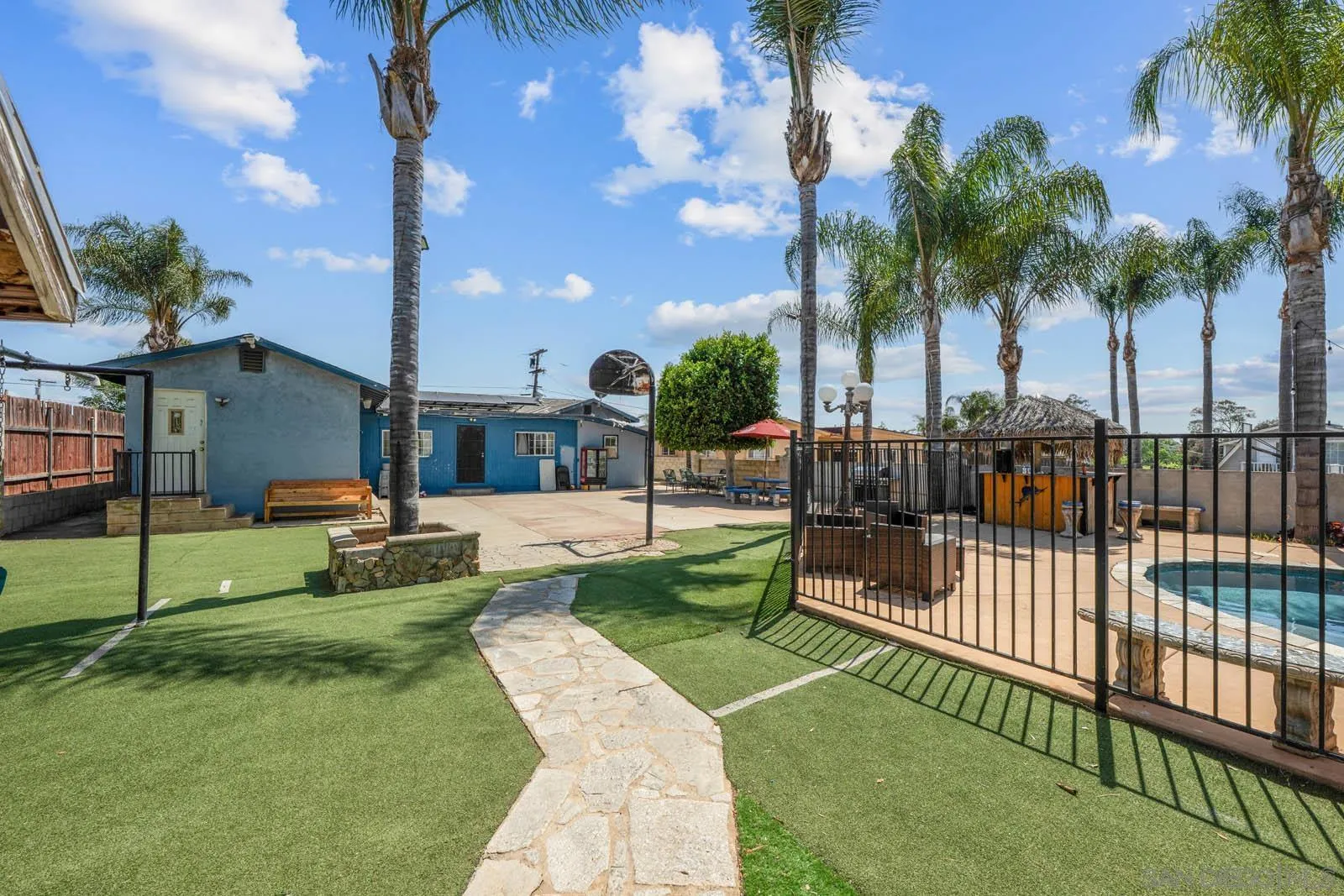 124 East View Street Fallbrook, CA 92028 - Photo 50 of 50 a view of a garden with a slide