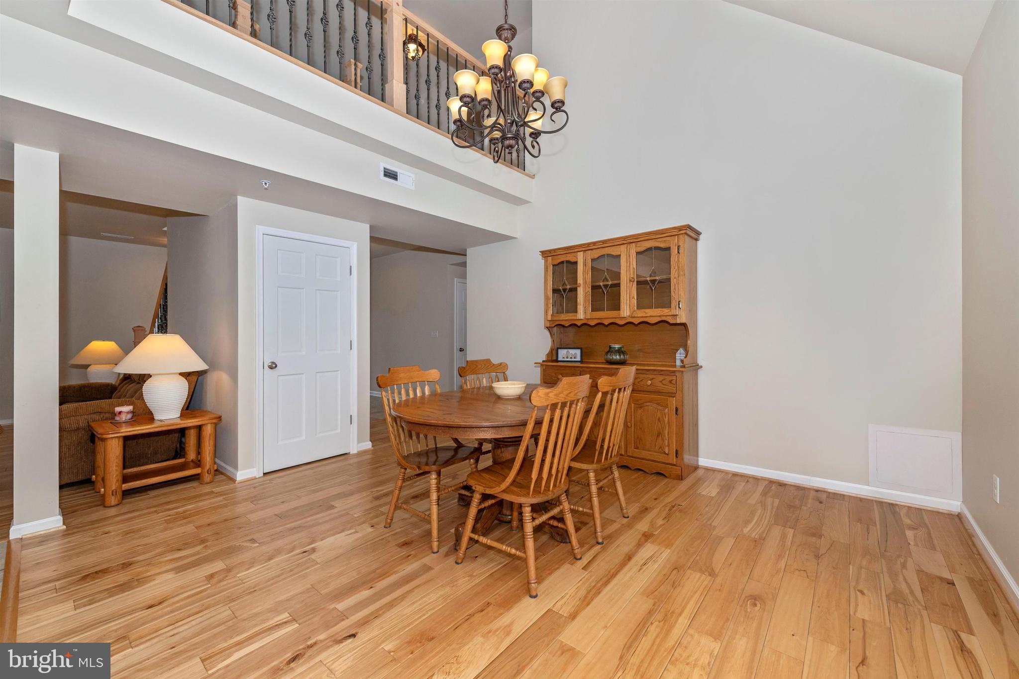 5655 Buffalo Road Mount Airy, MD 21771 - Photo 32 of 84 Dining Area has overlook from 2nd Story Loft