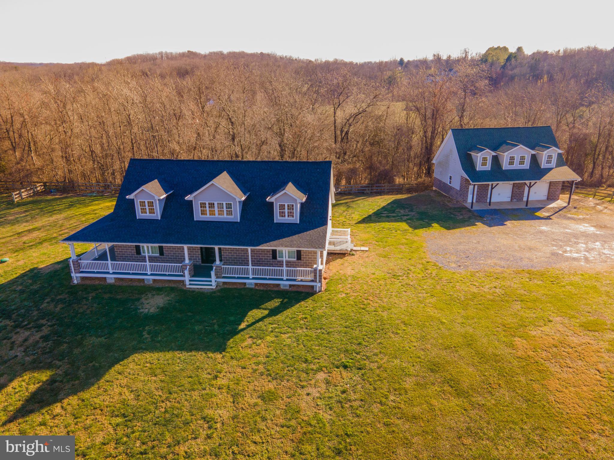 5655 Buffalo Road Mount Airy, MD 21771 - Photo 6 of 84 Aerial View of Home & Garage