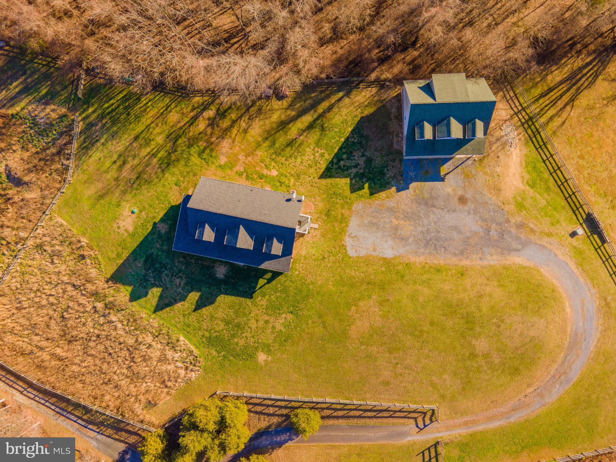 5655 Buffalo Road Mount Airy, MD 21771 - Photo 57 of 84 Aerial View of Home & Garage