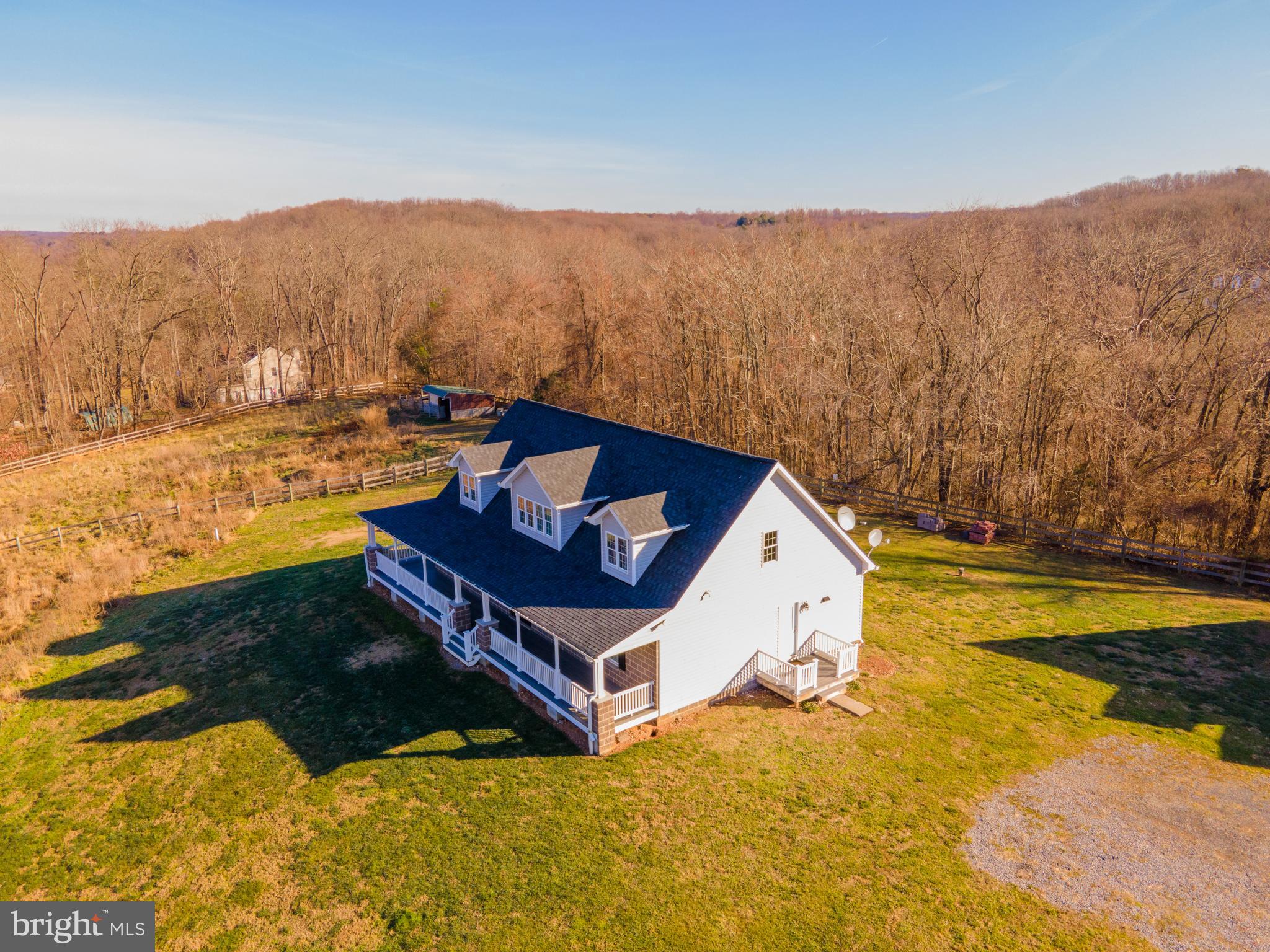 5655 Buffalo Road Mount Airy, MD 21771 - Photo 58 of 84 Aerial Side View of Home