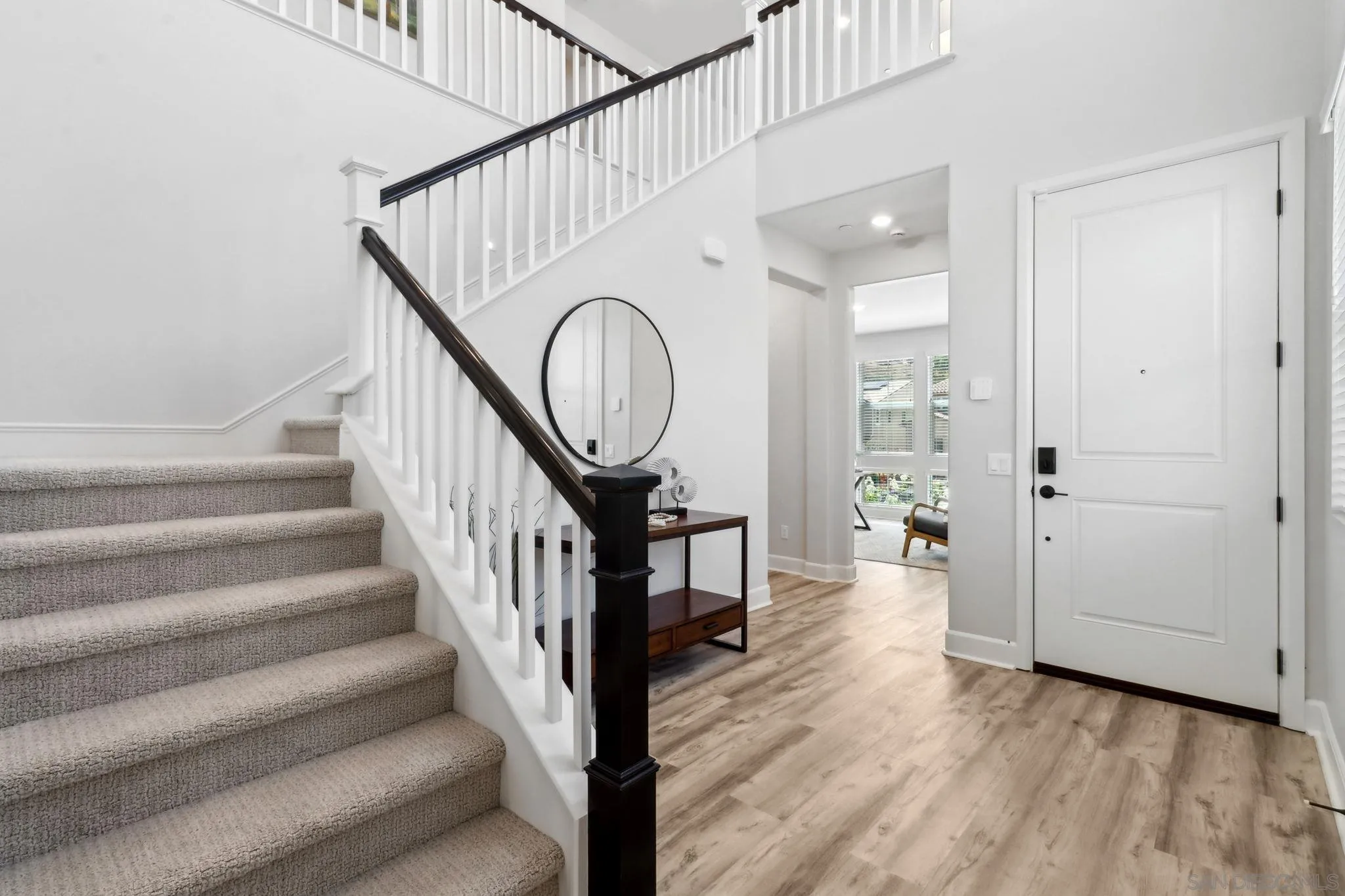 941 Lindbergh Drive San Marcos, CA 92069 - Photo 14 of 44 a view of entryway and hall with wooden floor
