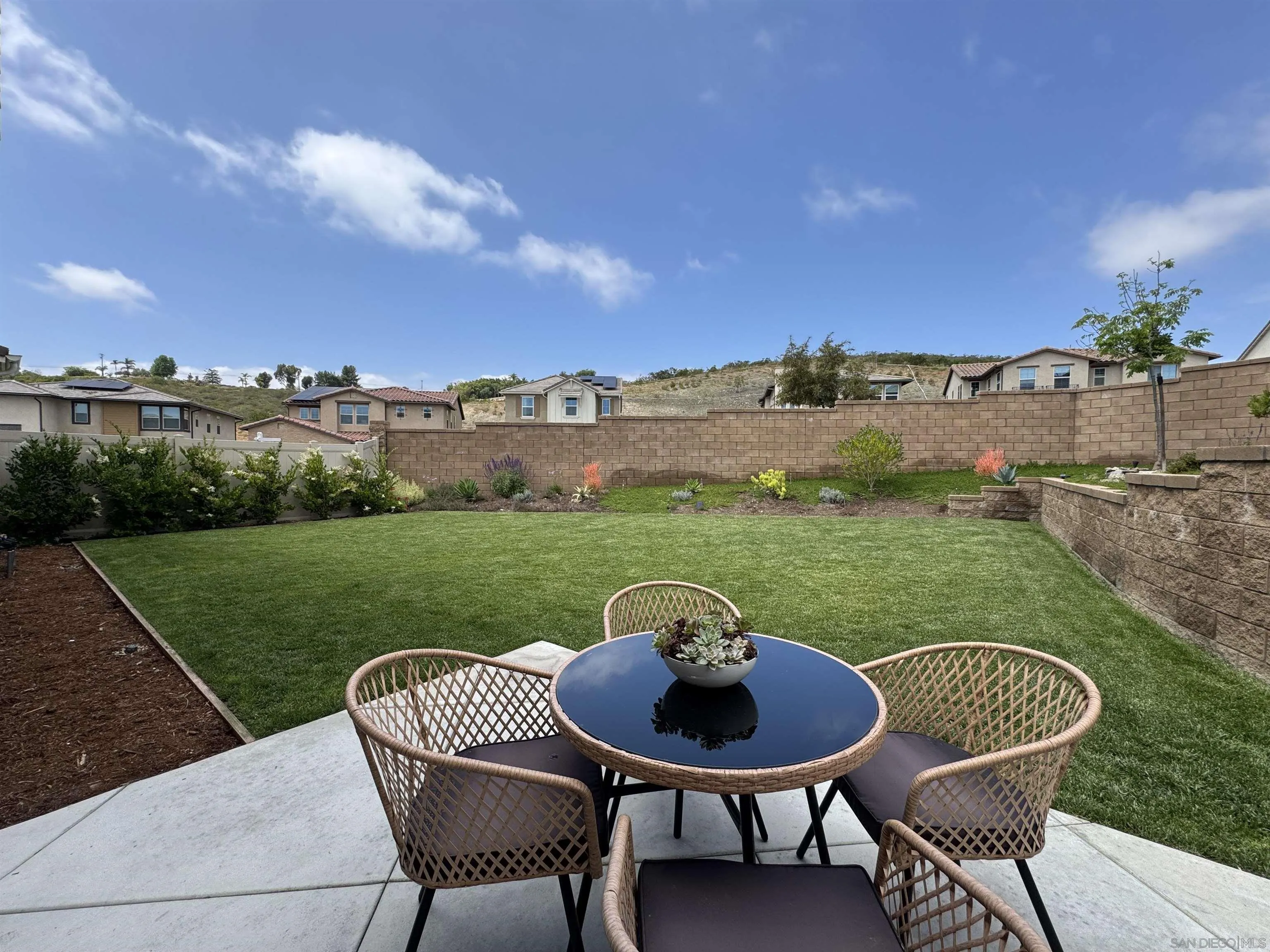 941 Lindbergh Drive San Marcos, CA 92069 - Photo 38 of 44 a view of a deck and a yard