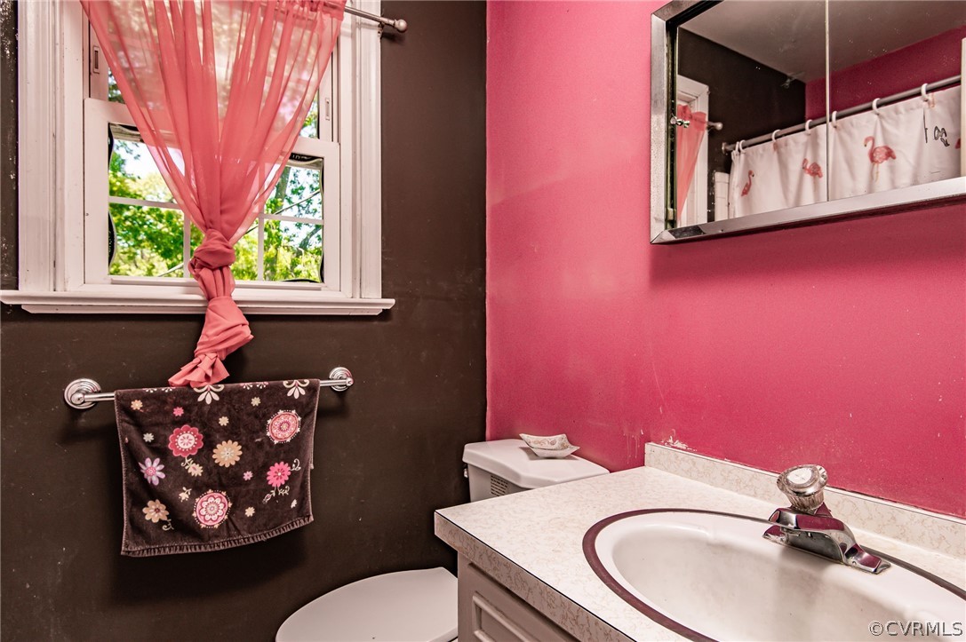 10960 Stepney Road Chester, VA 23831 - Photo 24 of 31 a bathroom with a sink mirror and toilet