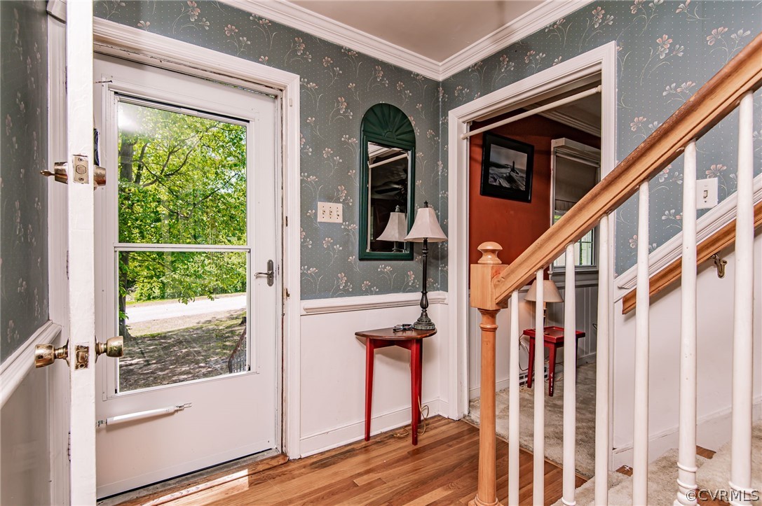 10960 Stepney Road Chester, VA 23831 - Photo 4 of 31 a view of front door and porch with wooden floor