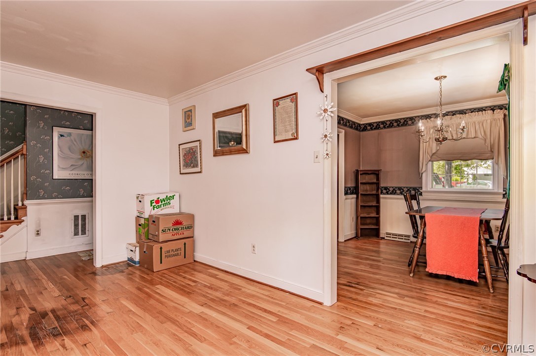 10960 Stepney Road Chester, VA 23831 - Photo 6 of 31 a view of kitchen with furniture and wooden floor