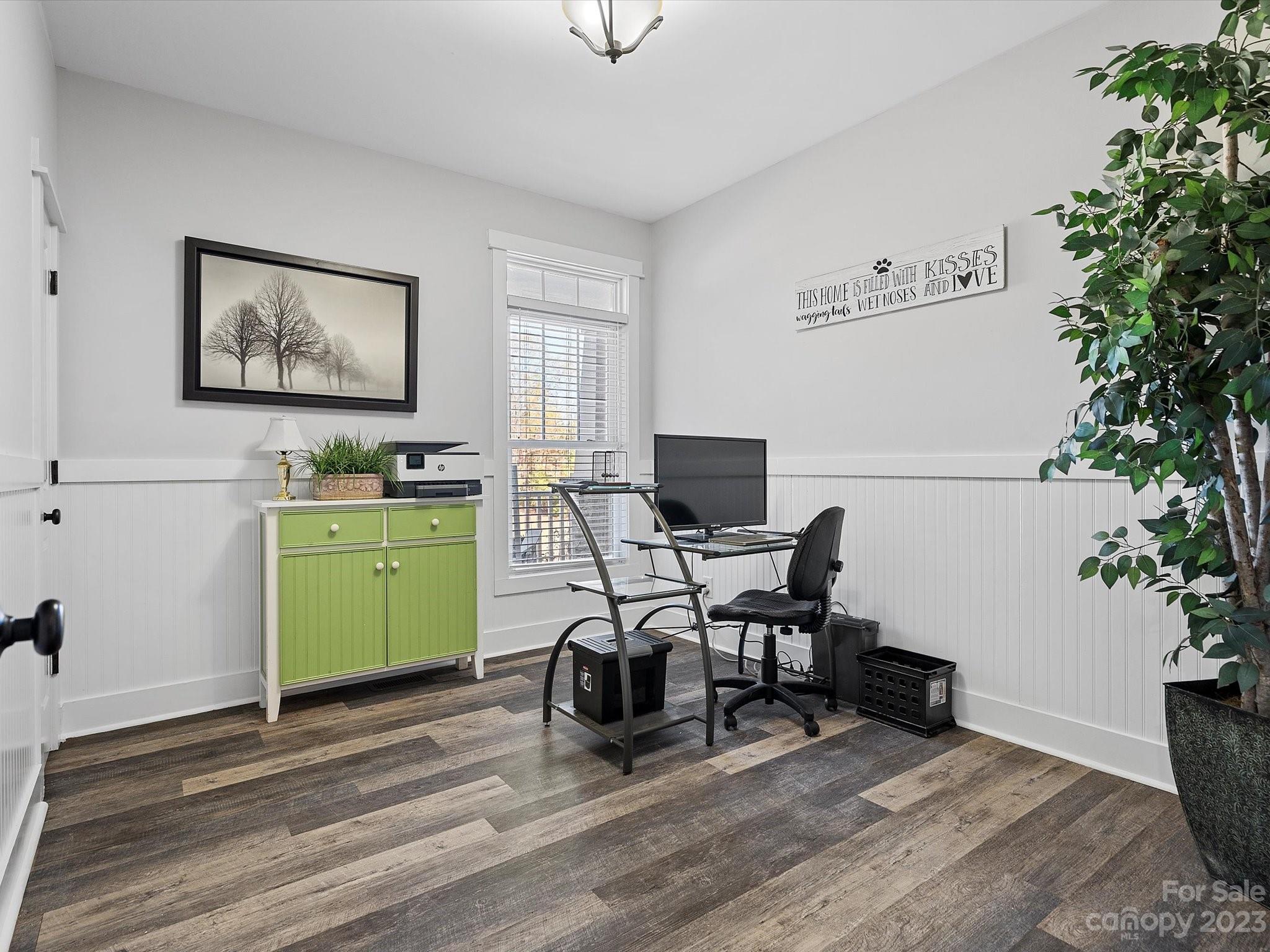 810 Sutton Spring Road York, SC 29745 - Photo 20 of 47 a view of a workspace with furniture and a potted plant