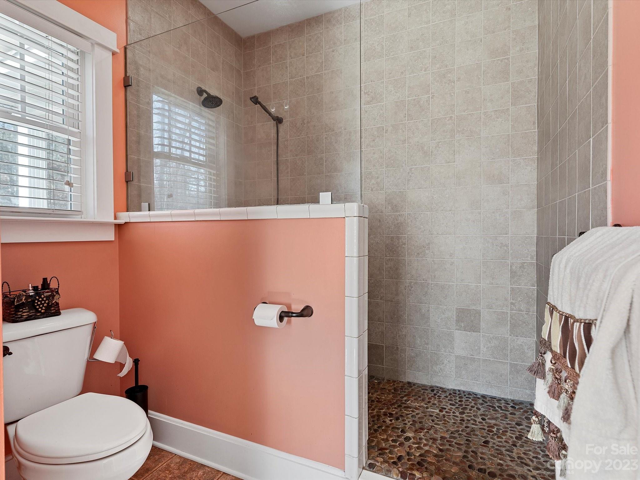810 Sutton Spring Road York, SC 29745 - Photo 24 of 47 a bathroom with a toilet and a shower