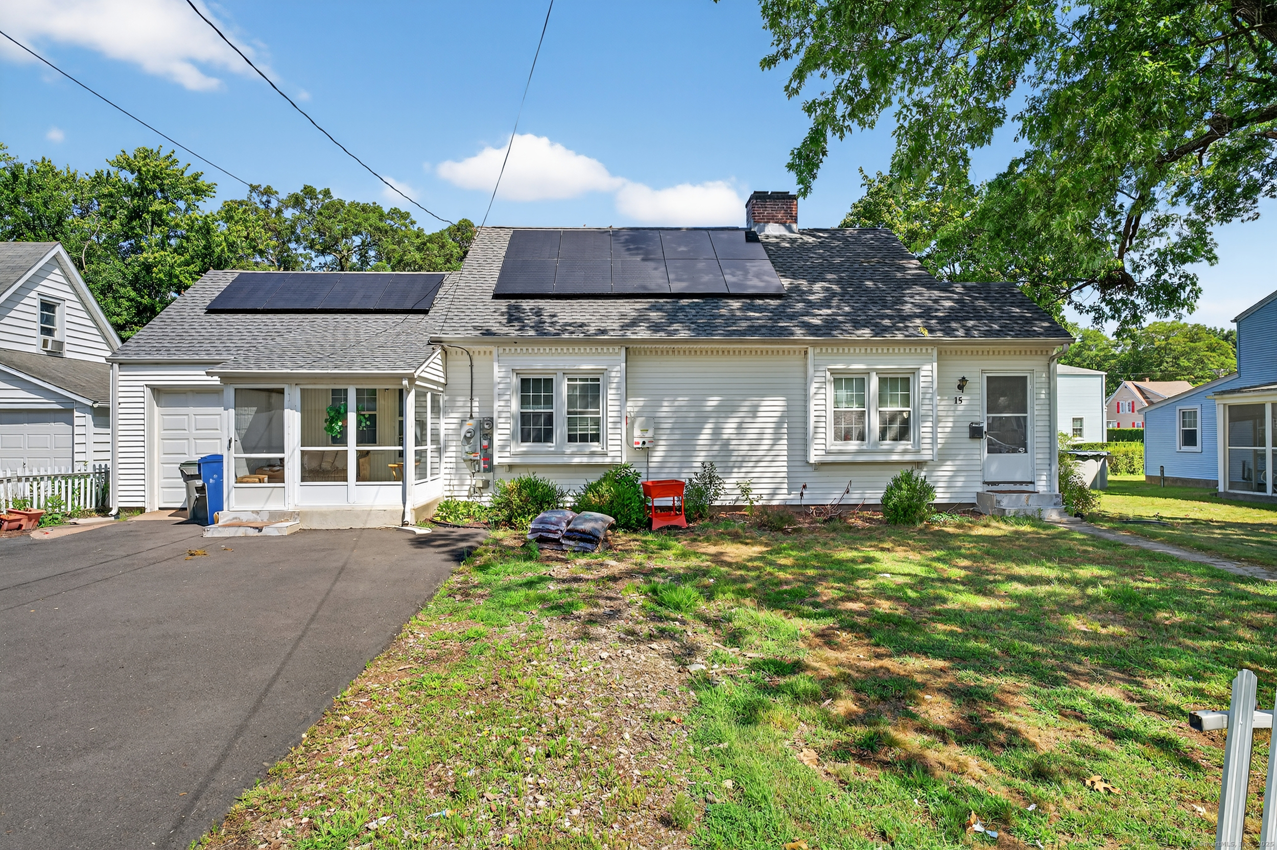 15 St John Street Manchester, CT 06040 - Photo 3 of 36 a view of a house with backyard sitting area and garden