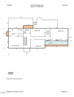 $700,000 | 1005 Old Carriage Court, Apex, NC 27502