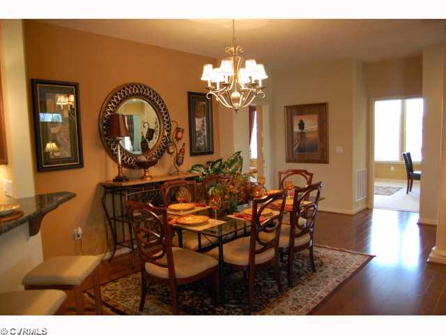 12106 Blossom Point Road, Unit 23B Chester, VA 23831 - Photo 6 of 12 Dining Room - The Emory is Unique in that it Offers 2 Dining Spaces ... Eat-in Kitchen Area + Formal Dining
