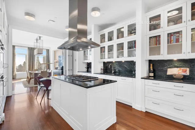 a view of a city with tall buildings