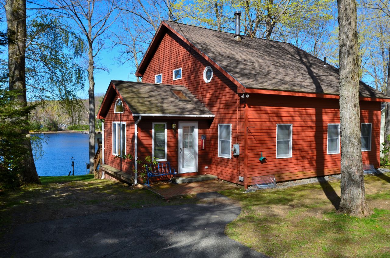 202 Kibbe Road Otis, MA 01029 - Photo 1 of 22 front view of house with a yard