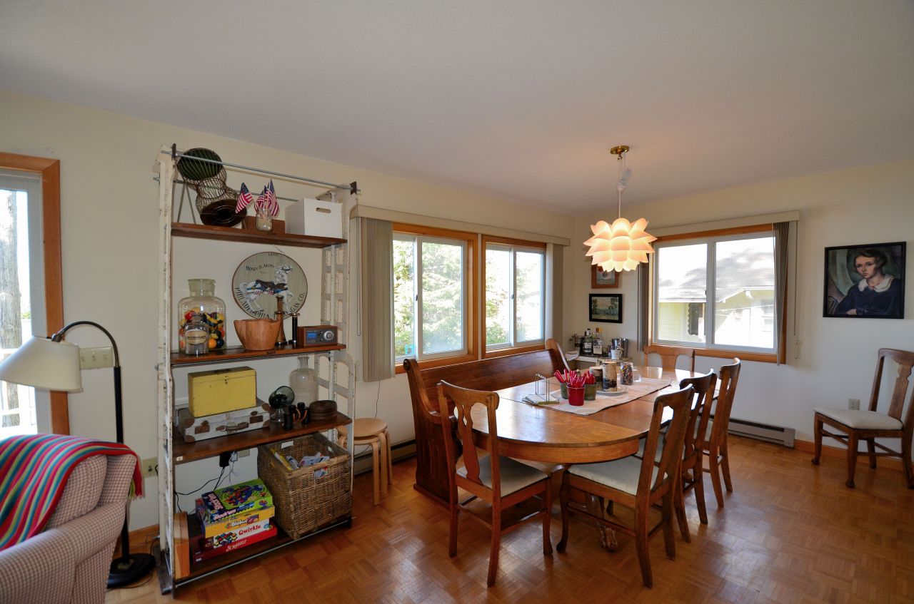 202 Kibbe Road Otis, MA 01029 - Photo 13 of 22 a view of a dining room with furniture window and outside view