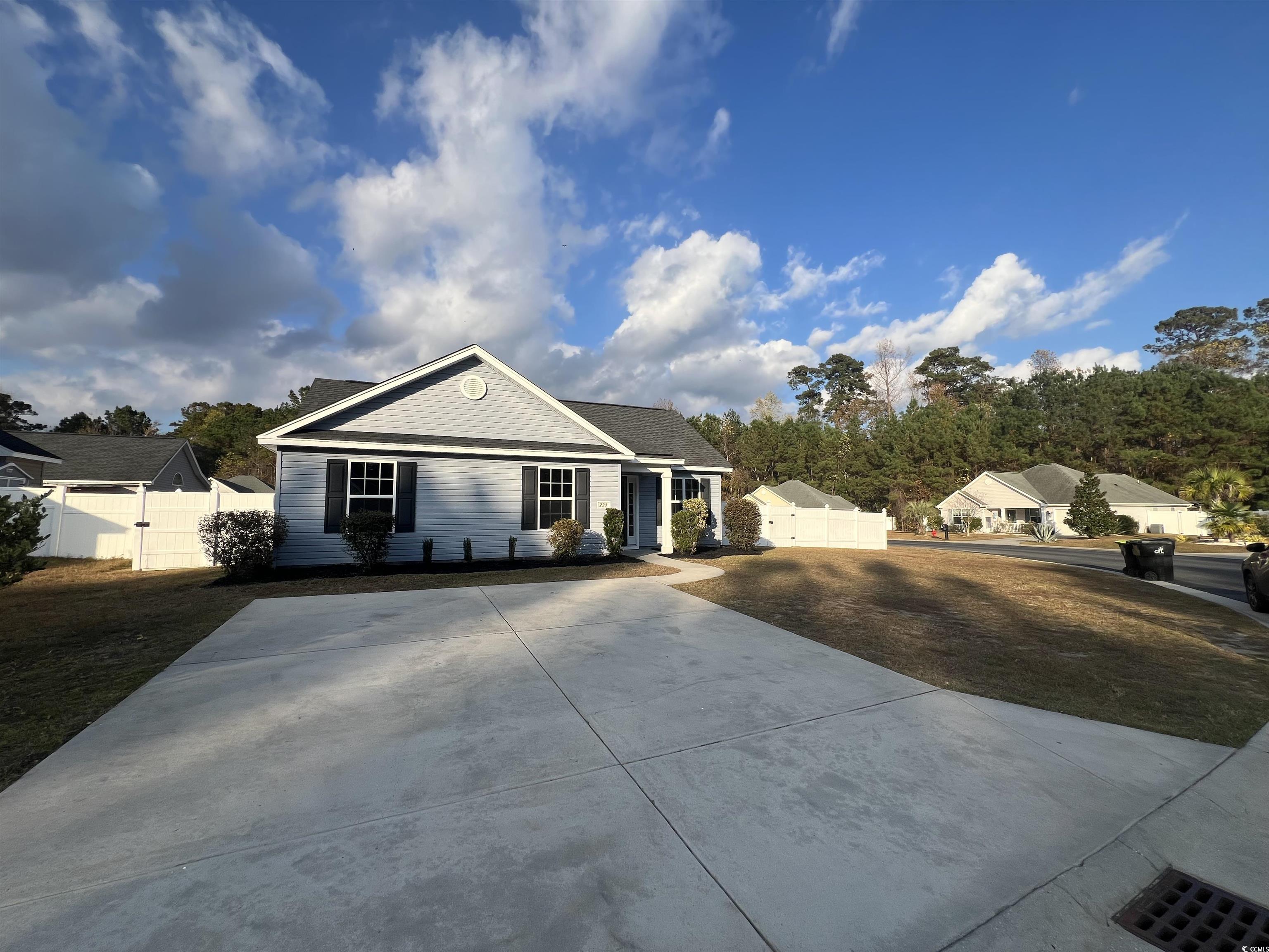 225 Upper Saddle Circle Conway, SC 29526 - Photo 3 of 24 Ranch-style home featuring concrete driveway