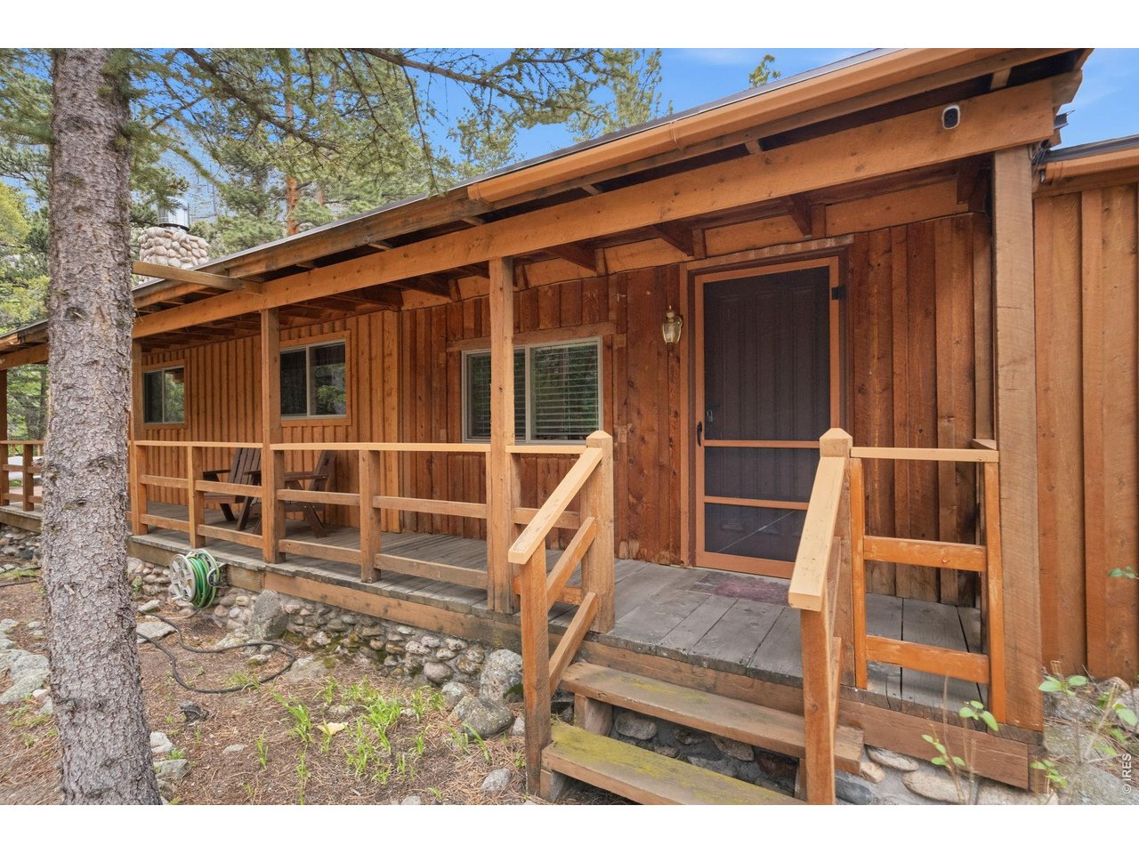 36917 Poudre Canyon Road Bellvue, CO 80512 - Photo 4 of 46 Secondary access to the deck and home.