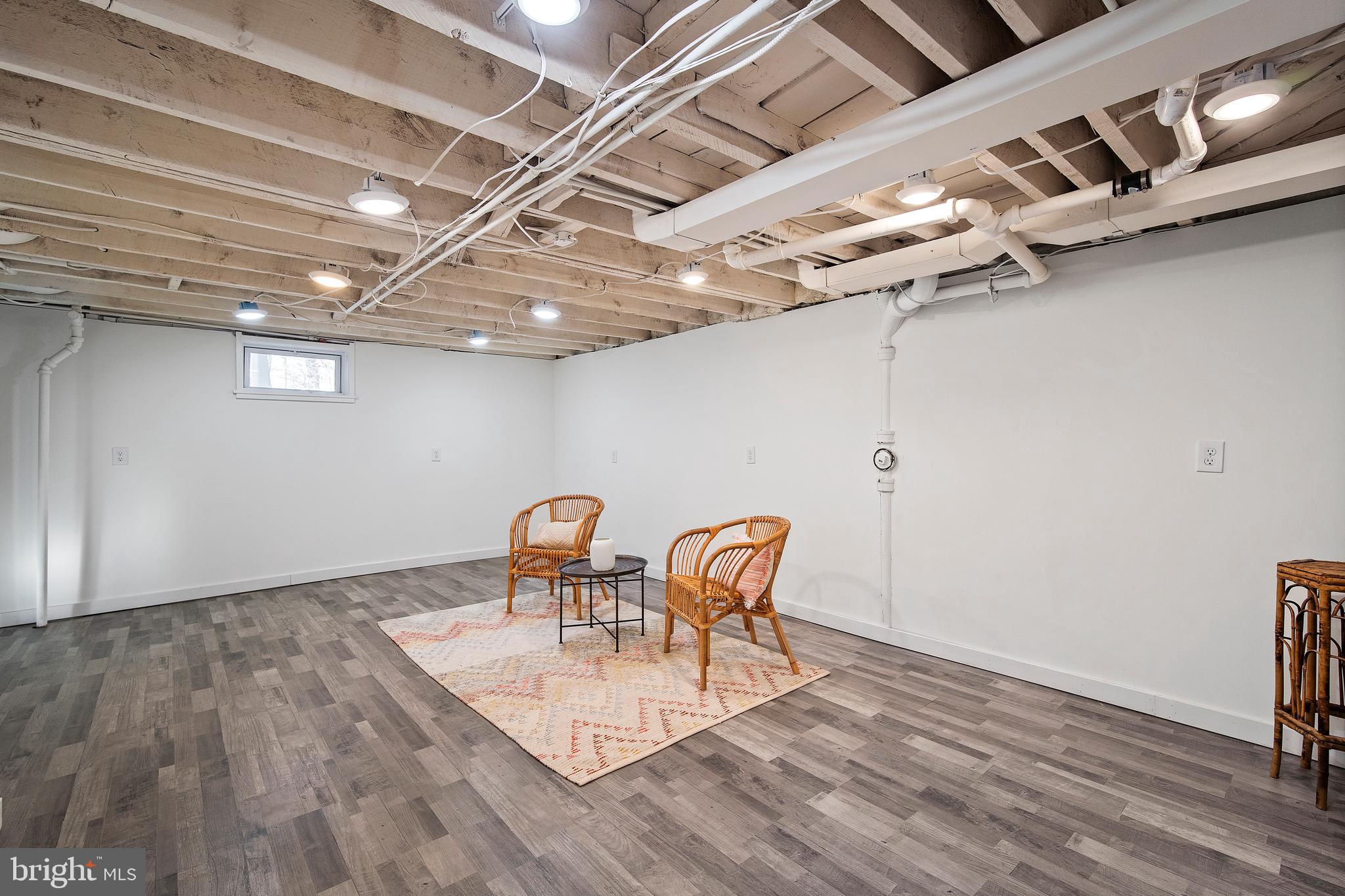 3215 Fayette Road Kensington, MD 20895 - Photo 23 of 33 Rec room, plenty of space for that L-shaped sofa a