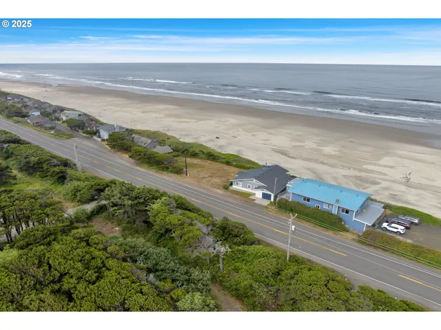 a view of beach and ocean