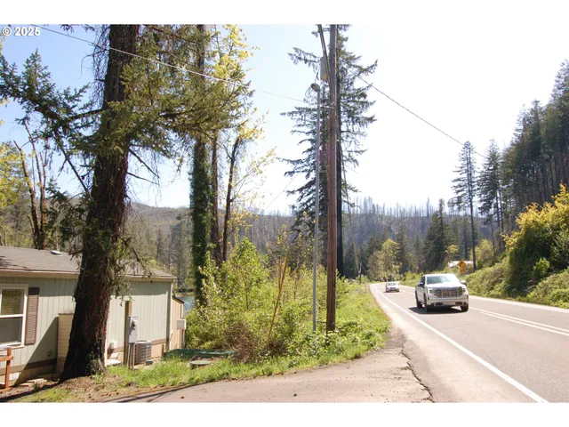 a picture of a room with a bench and trees