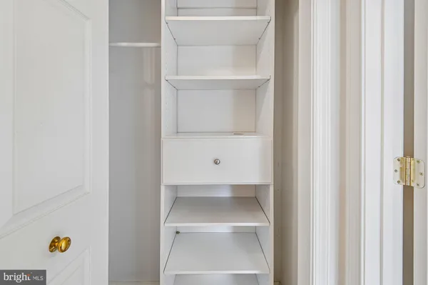 a view of walk in closet