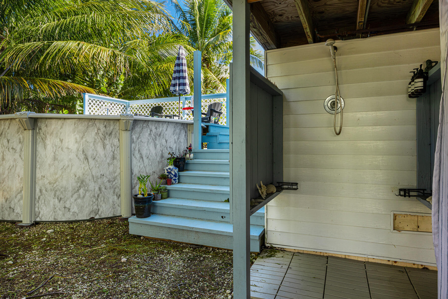 29961 Pine Channel Road Big Pine Key, FL 33043 - Photo 23 of 32 a view of a pathway with a fountain