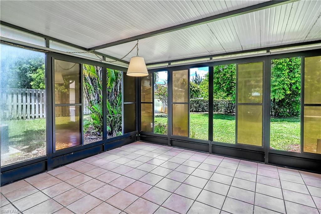 1355 Rordon Avenue Naples, FL 34103 - Photo 11 of 25 4 season lanai with easy to remove screens