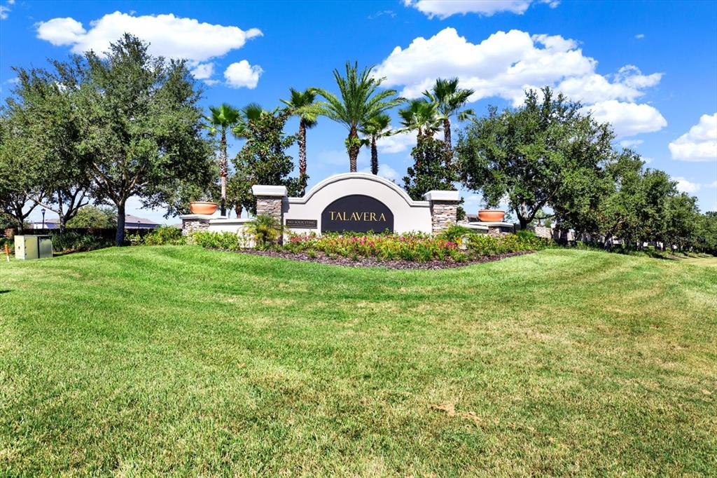 12103 Gothic Rd Spring Hill Spring Hill, FL 34610 - Photo 30 of 44 a view of a garden with a fountain