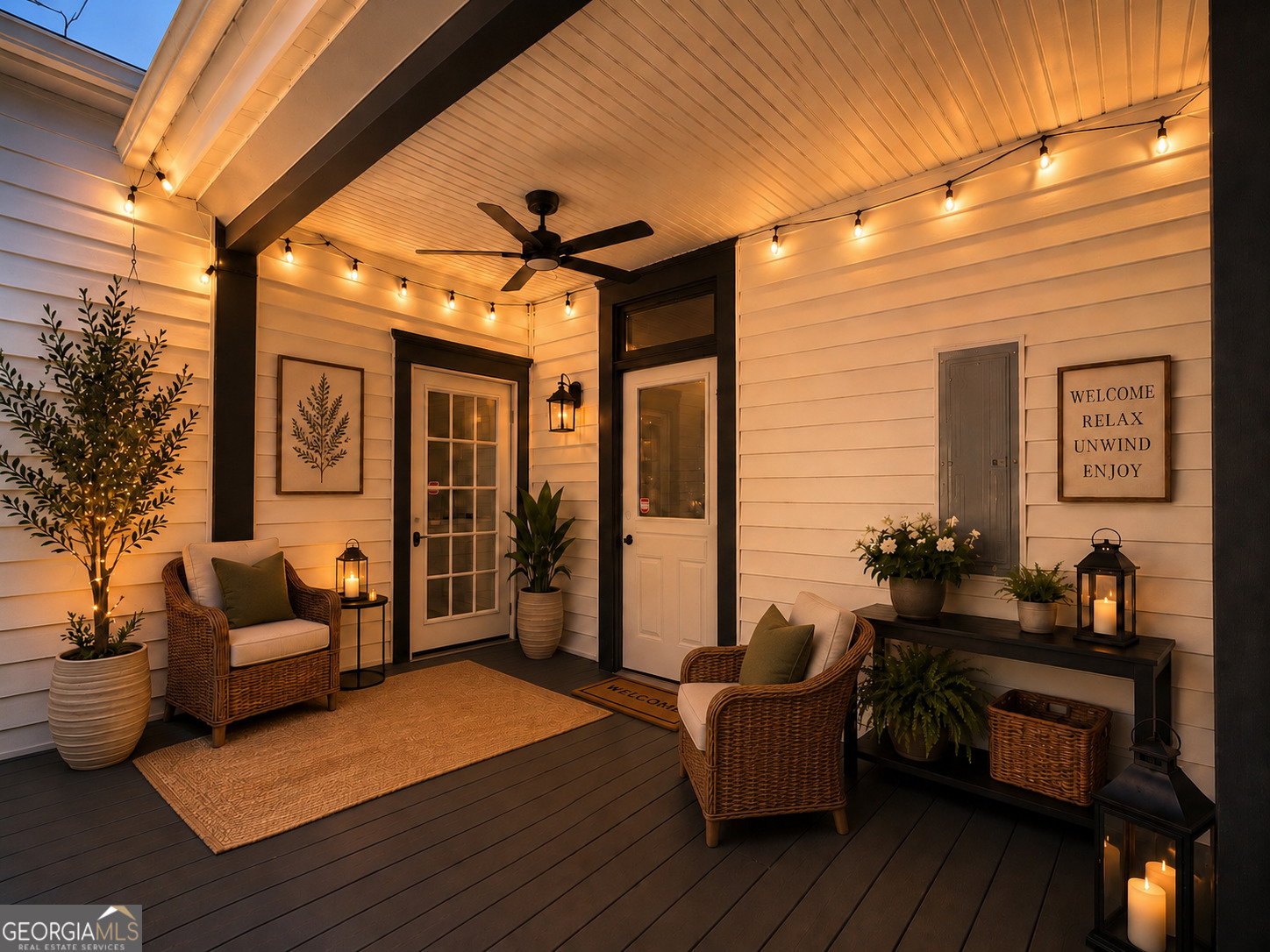 316 West Church Street Fort Valley, GA 31030 - Photo 28 of 28 a outdoor living space with furniture and a potted plant