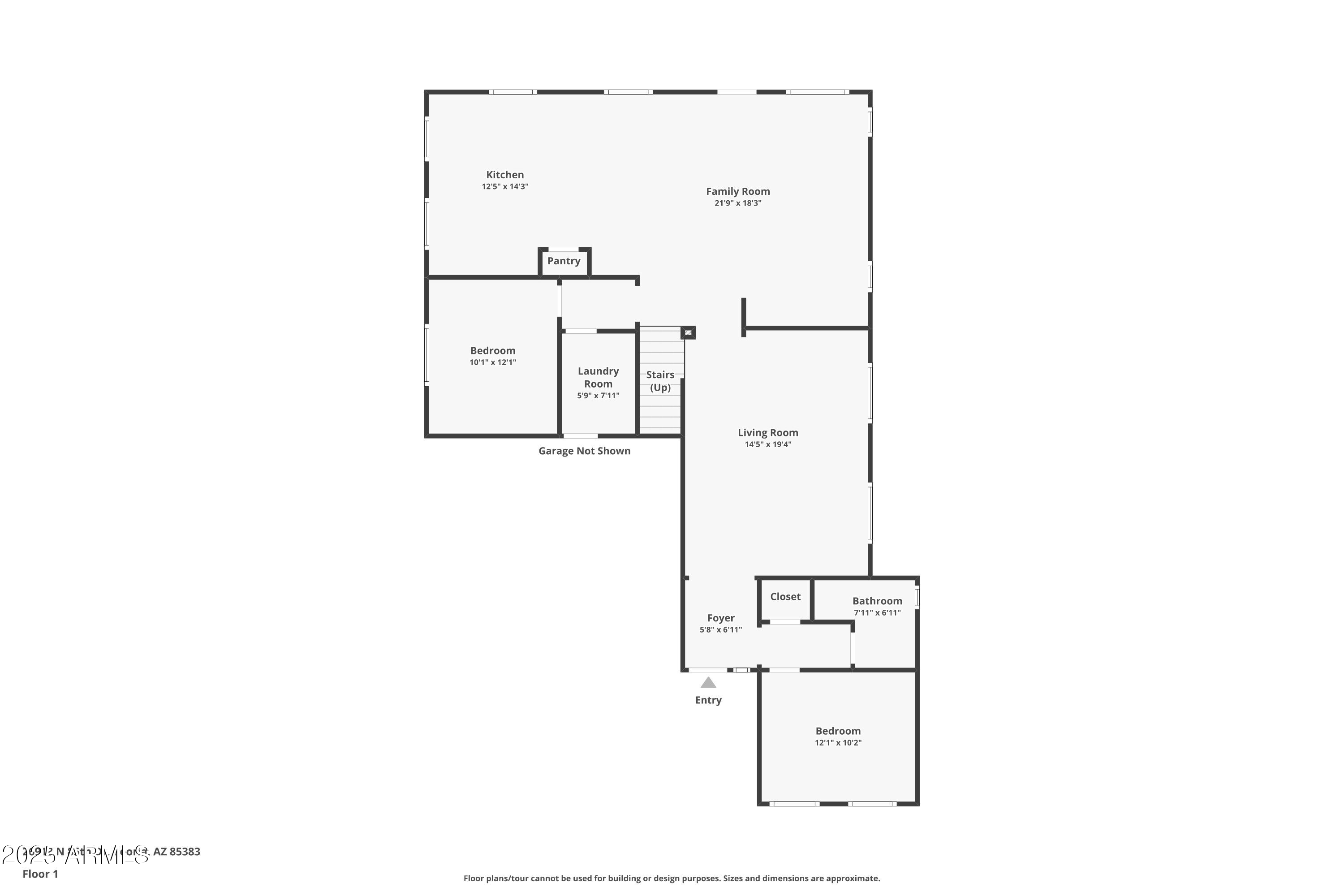 26913 North 85th Drive Peoria, AZ 85383 - Photo 46 of 48 a picture of floor plan