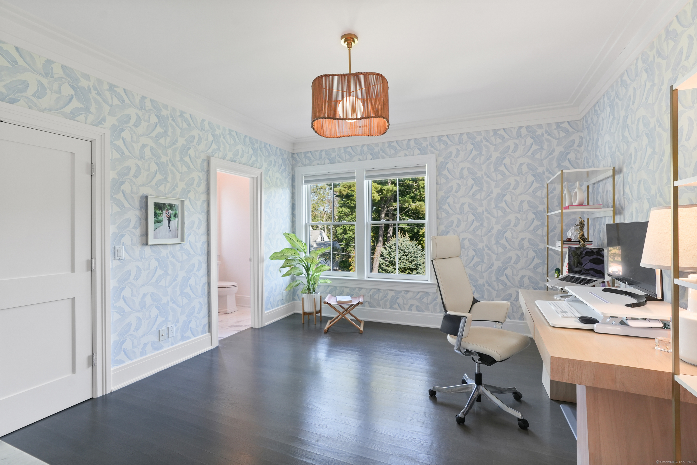 9 Burr Farms Road Westport, CT 06880 - Photo 19 of 40 a living room with furniture and a wooden floor