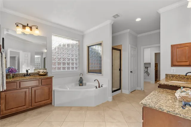 a room with furniture and a large window