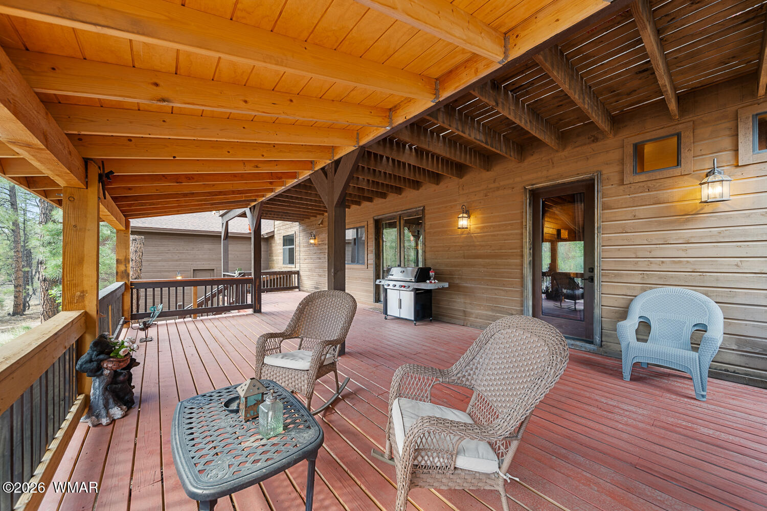 1980 Spring Creek Lane Overgaard, AZ 85933 - Photo 48 of 64 Back Deck