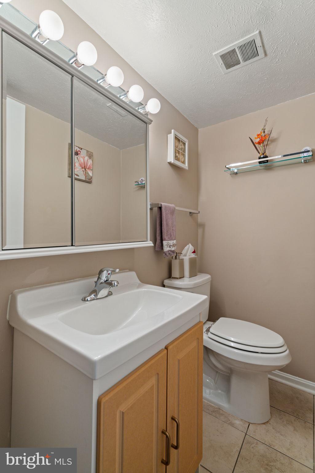7610 Bland Drive Manassas, VA 20109 - Photo 25 of 43 a bathroom with a sink a toilet and mirror
