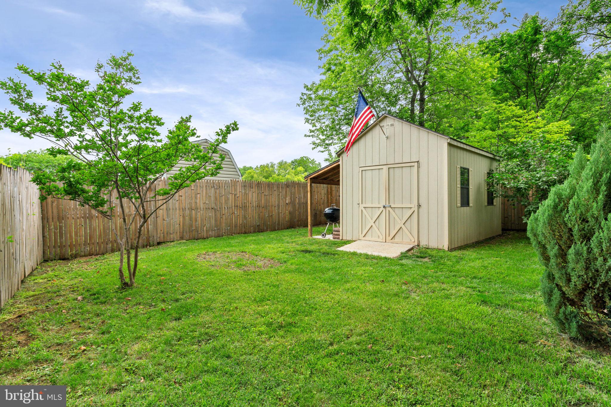 7610 Bland Drive Manassas, VA 20109 - Photo 37 of 43 a backyard of a house with lots of green space