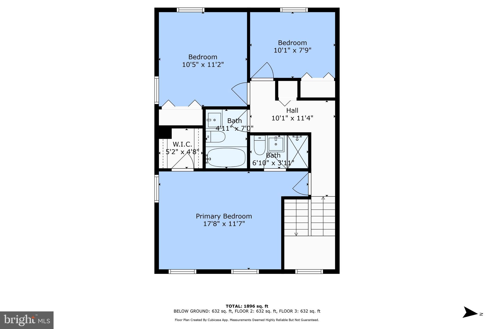 7610 Bland Drive Manassas, VA 20109 - Photo 42 of 43 a picture of a bench in front of a wall