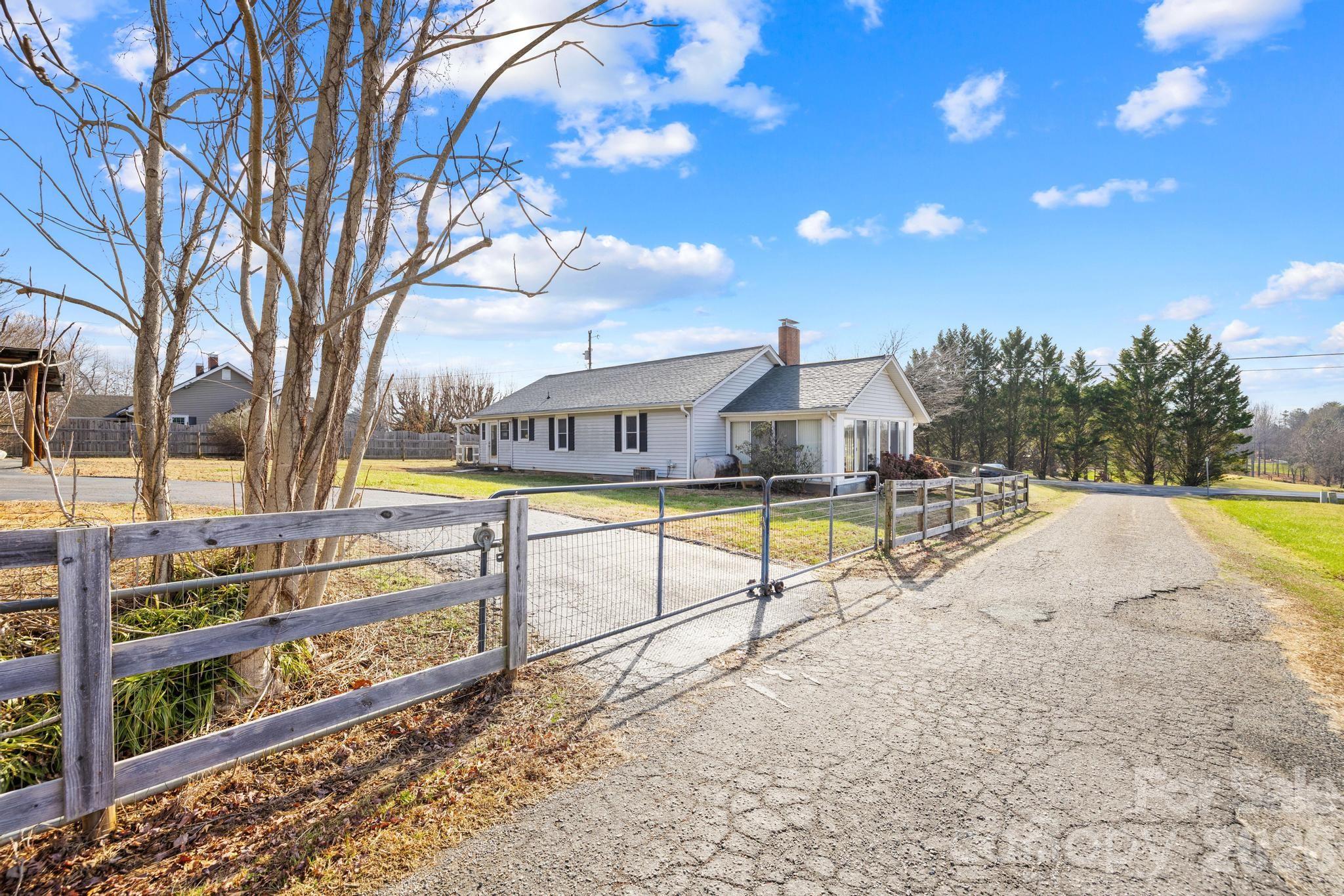 3060 Poplar Springs Road State Road, NC 28676 - Photo 16 of 38 a view of swimming pool with trees