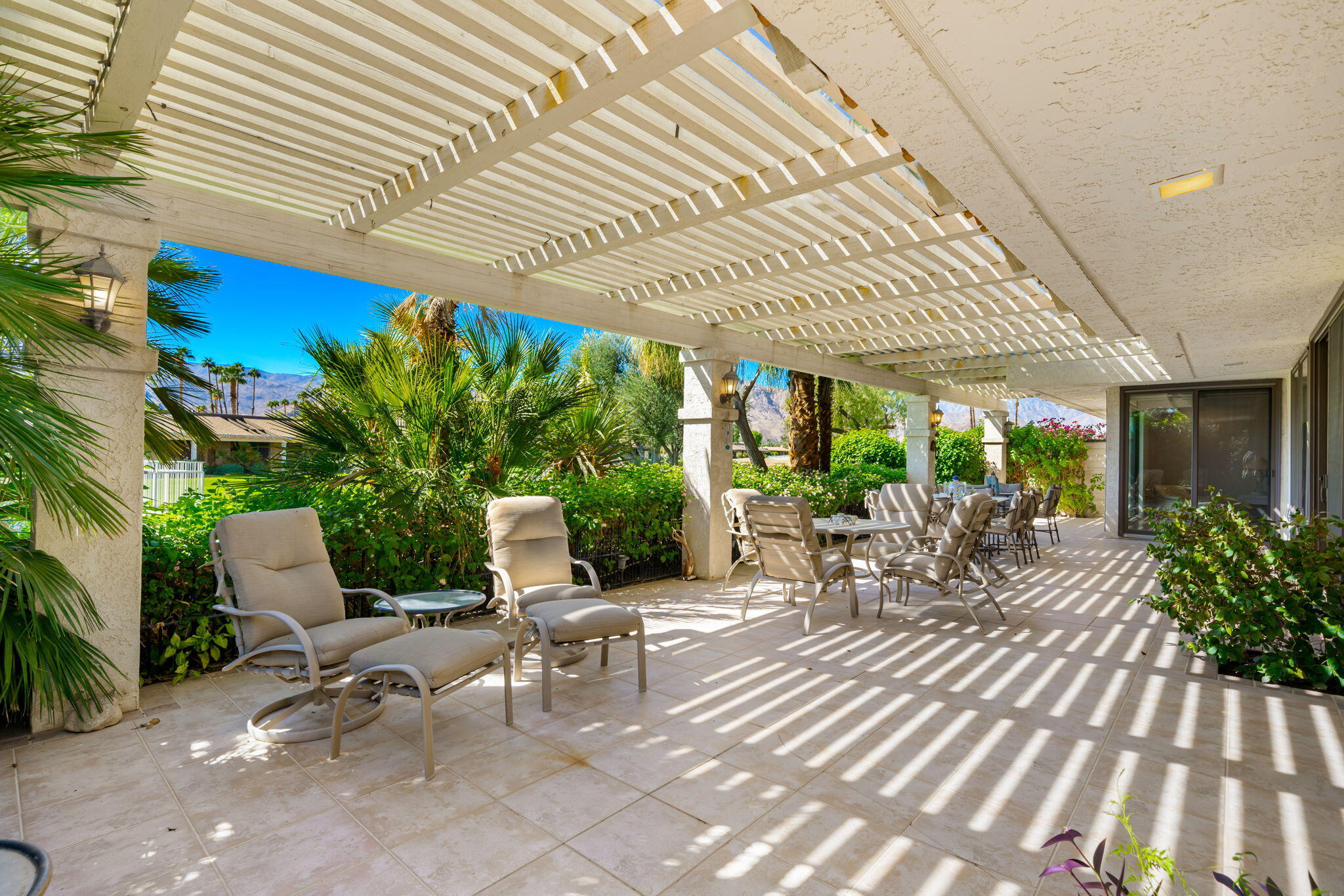 14 Reed Court Rancho Mirage, CA 92270 - Photo 26 of 36 Patio off the Living Room
