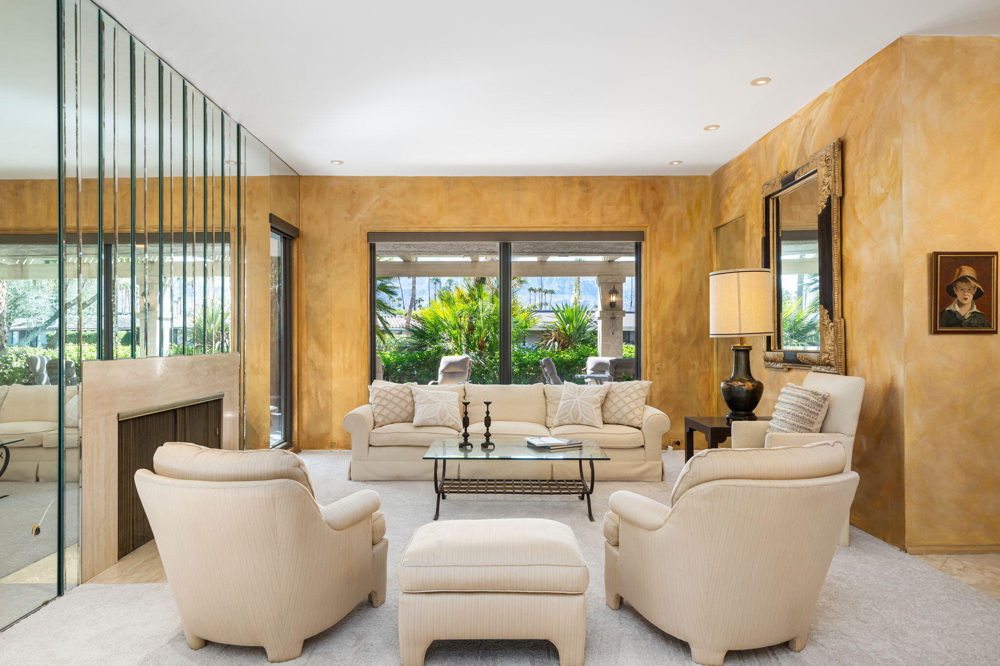 14 Reed Court Rancho Mirage, CA 92270 - Photo 5 of 36 Living Room on the View